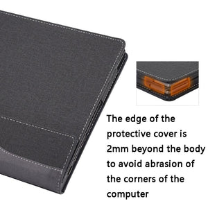 Protective Laptop Case for HP Envy X360 15 | Leather | Black
