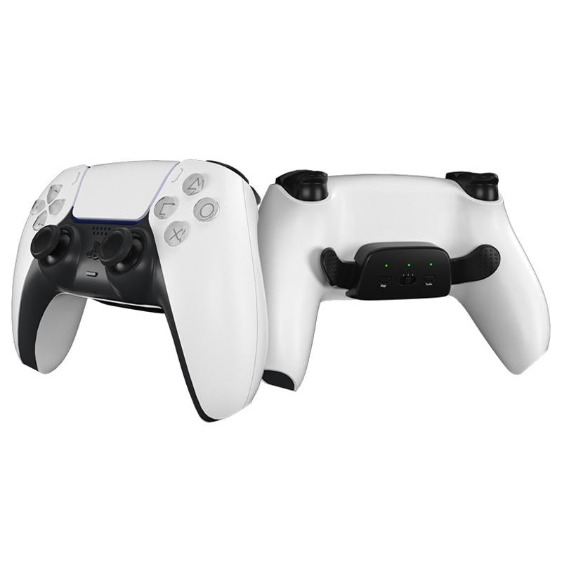 Customizable Dual Back Clip for PS5 | White DIY Kit
