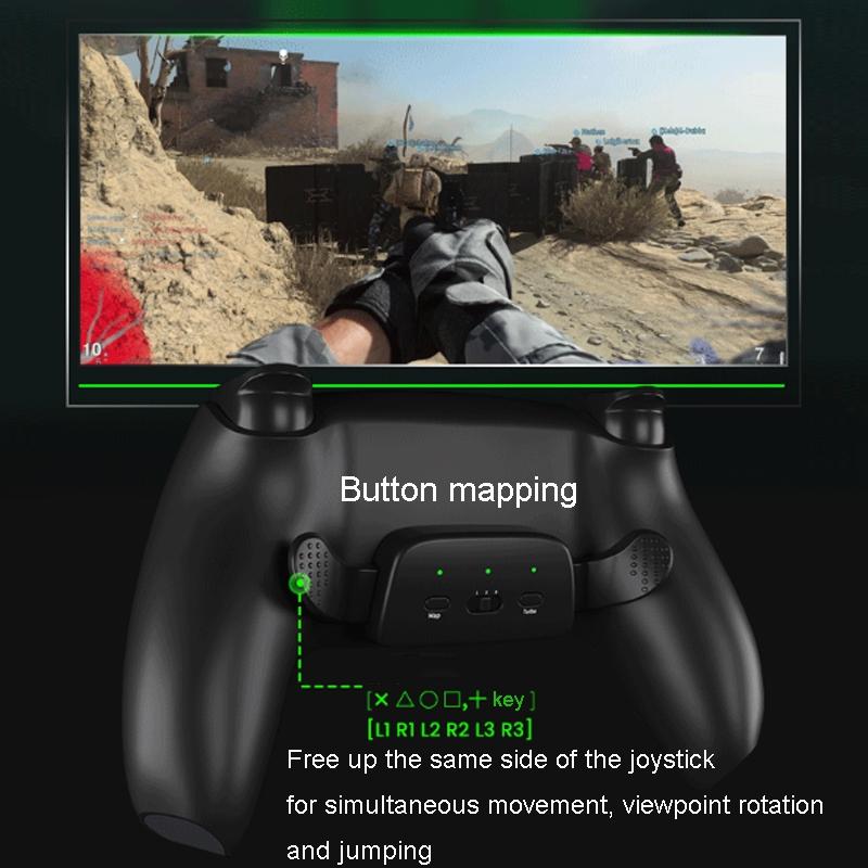 Customizable Dual Back Clip for PS5 | White DIY Kit