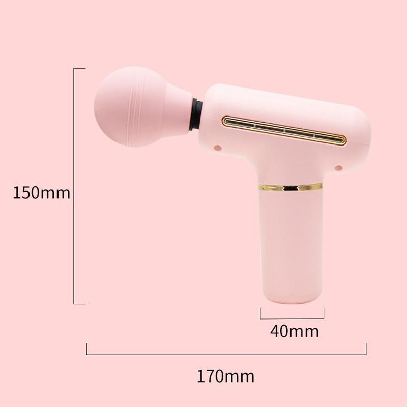 Portable Handheld Massage Gun for Muscle Relaxation | Pink