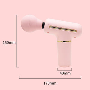 Portable Handheld Massage Gun for Muscle Relaxation | Pink