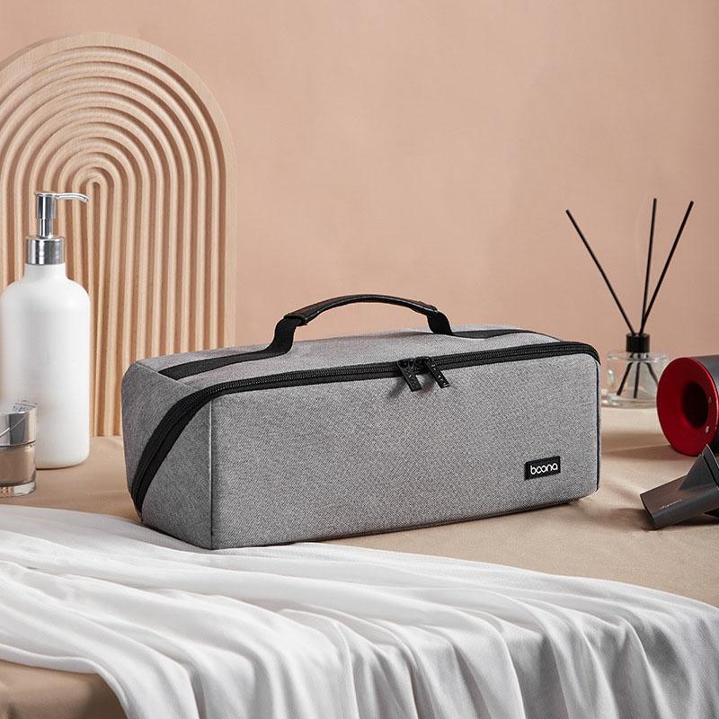 Waterproof Hair Dryer Storage Bag | Large Capacity | Black