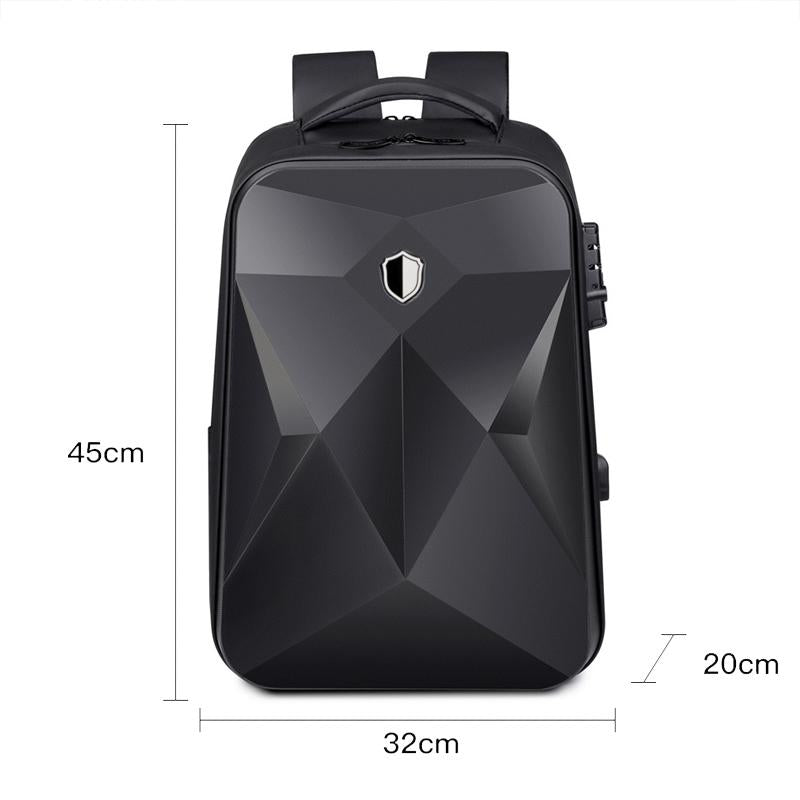 Waterproof Laptop Backpack with USB Port | 17 Inch Capacity | Password Lock