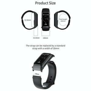 Bluetooth Smart Bracelet | HD Screen | Rose Gold