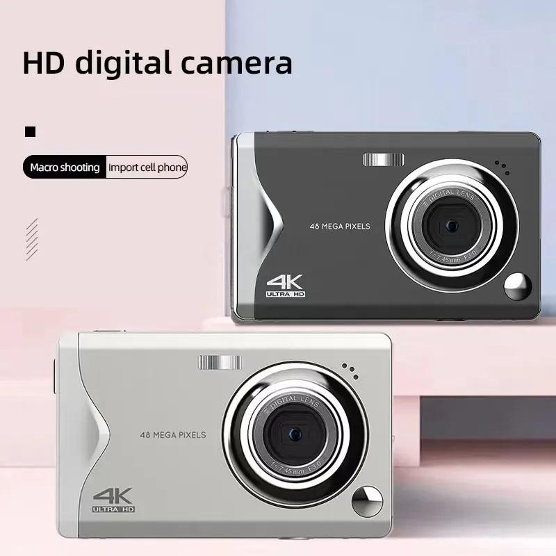 3.0-inch Autofocus 4K HD Digital Camera with HD Screen | White