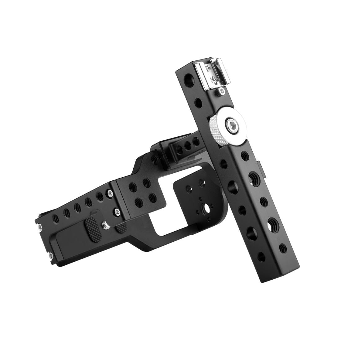 Video Camera Cage Stabilizer with Handle for Sony A6600 | Black