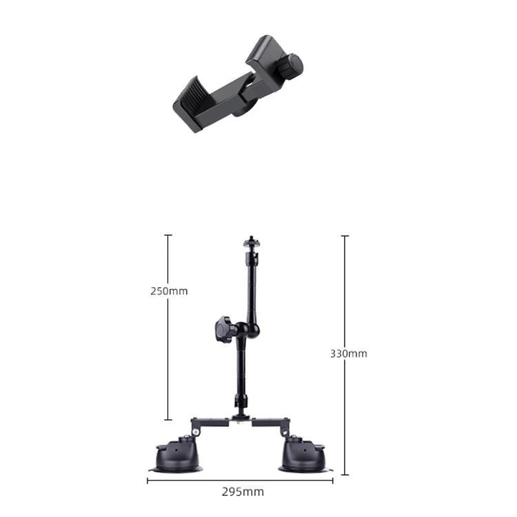 Articulating Dual Suction Cup Magic Arm Phone Mount