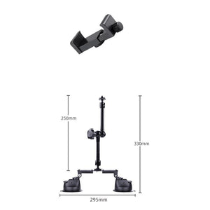 Articulating Dual Suction Cup Magic Arm Phone Mount