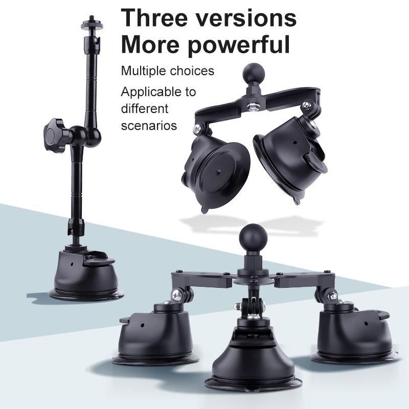 Articulating Dual Suction Cup Magic Arm Phone Mount