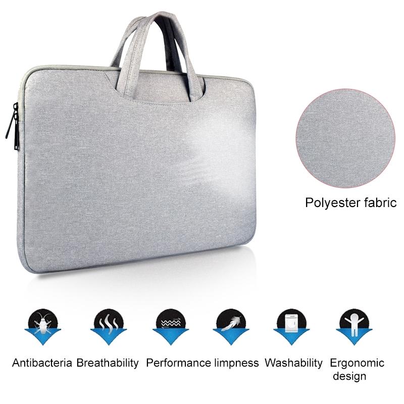 Lightweight Laptop Bag | With Durable Zipper | For MacBook | Samsung | Sony | Dell | Alienware | Chuwi | Asus | HP | Black