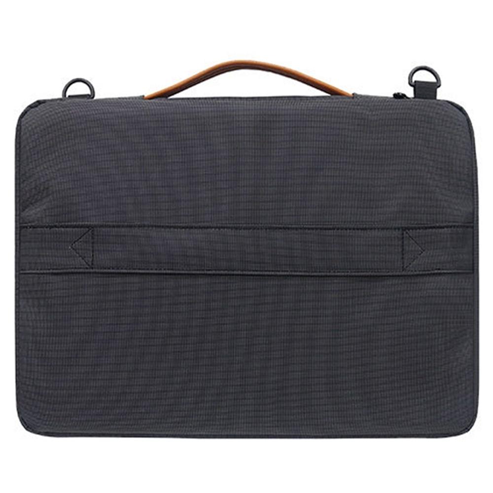 Waterproof Nylon Laptop Handbag | With Trolley Strap | Fits 15-15.6 Laptops | Black