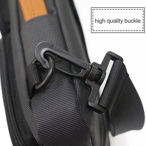 Waterproof Nylon Laptop Handbag | With Trolley Strap | Fits 15-15.6 Laptops | Black
