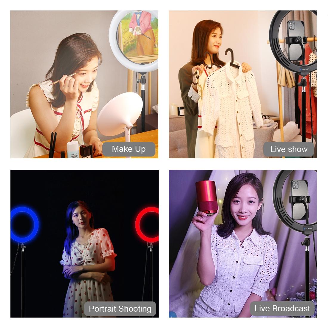 10.2" Marquee LED Beauty Light with Tripod and Remote Control