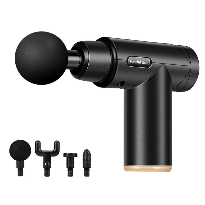 Portable Electric Muscle Massager | Mini Size | Dark Night Black