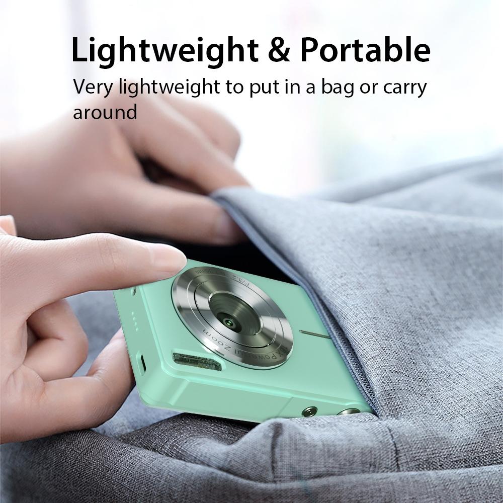 Mini Children Photography Camera | 2.4" HD 16x Zoom | Pink + 32GB