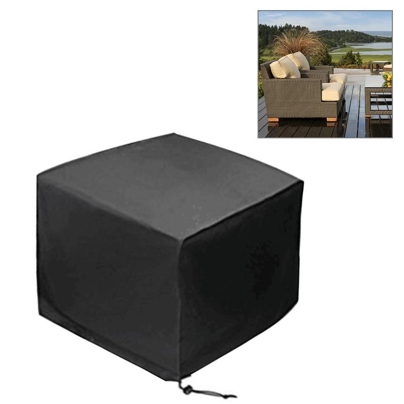 Waterproof Outdoor Furniture Set Cover | Anti-UV Dust-Proof | 210D Oxford Cloth | 325x208x58cm | Black
