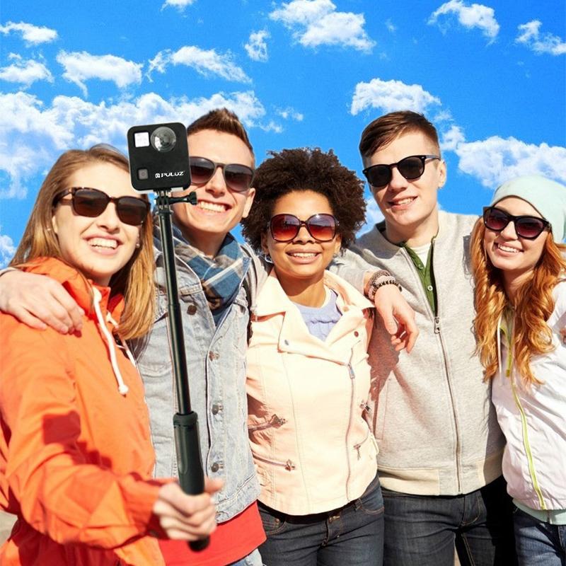 Aluminum Alloy Protective Cage for GoPro Fusion with Mount & Lens Caps