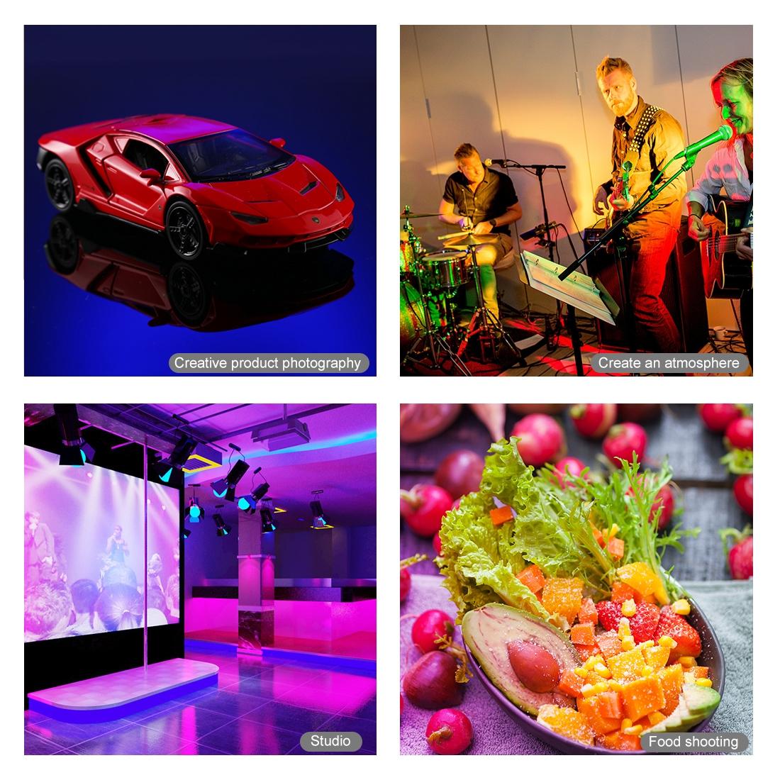 10.2" Marquee LED Beauty Light with Tripod & Remote | Dual - Colour Ring Light for Vlogging & Photography