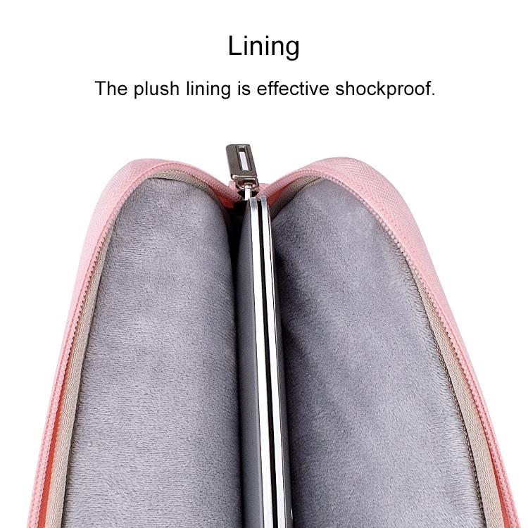 15.4 Inch Laptop Handheld Briefcase Storage Bag | No Shoulder Strap | Grey