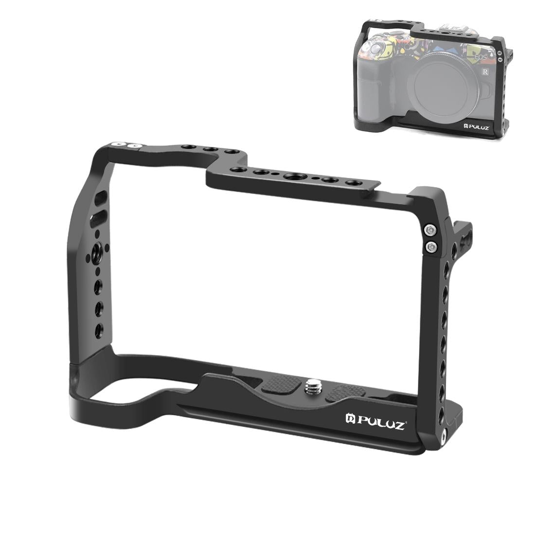 Metal Camera Cage for Canon EOS-RP | Stabilizer Rig | Black