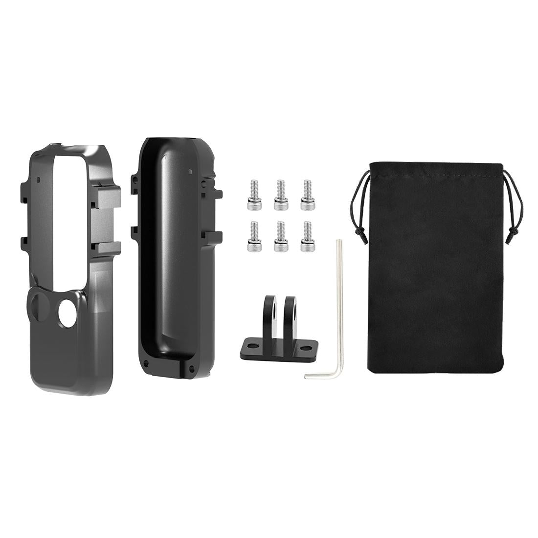 Dual Cold Shoe Adapter Bracket for DJI Pocket 3 Cage