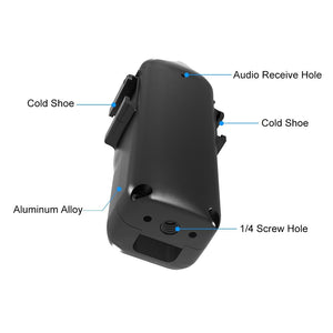 Dual Cold Shoe Adapter Bracket for DJI Pocket 3 Cage