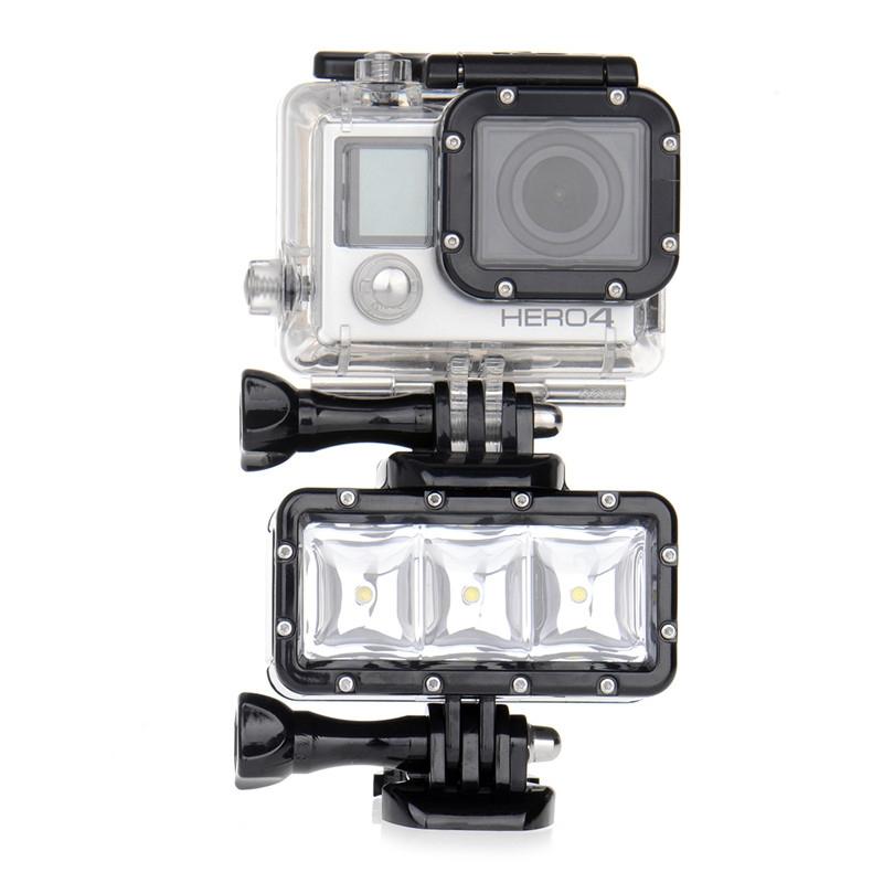 Waterproof Action Camera Light for GoPro Hero12 | 30M | 300Lm