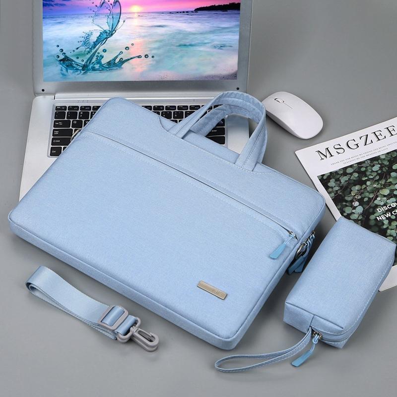14 Inch Inner Bag with Shoulder Strap | For Handbag or Laptop | Power Bag | Blue