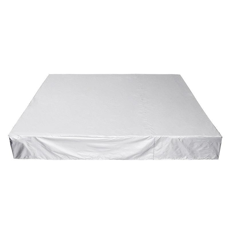 Waterproof Dustproof Protection Cover for Bathtub | Pool Table & Chair | 218x218x90cm | Silver