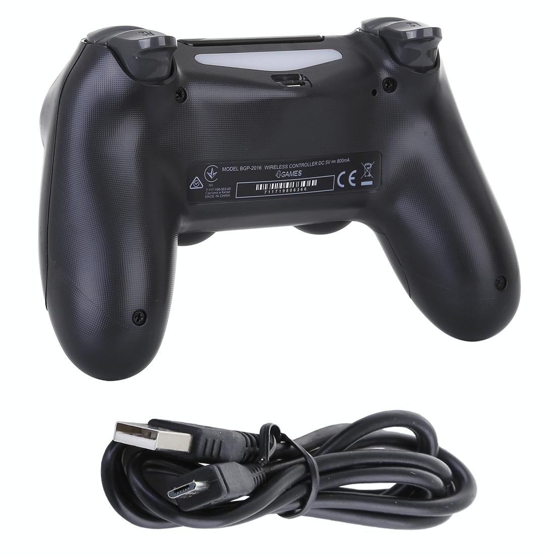 Black Wireless Bluetooth Snowflake Game Controller | For PS4