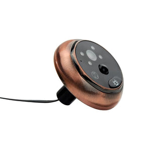 Smart Doorbell with 4.3" TFT Screen | 3.0MP Camera | Night Vision | Motion Detection & 32GB TF Card Support | Black