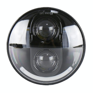 5.75 Inch DC12V 6000K-6500K 40W Car LED Headlight for Harley | Black