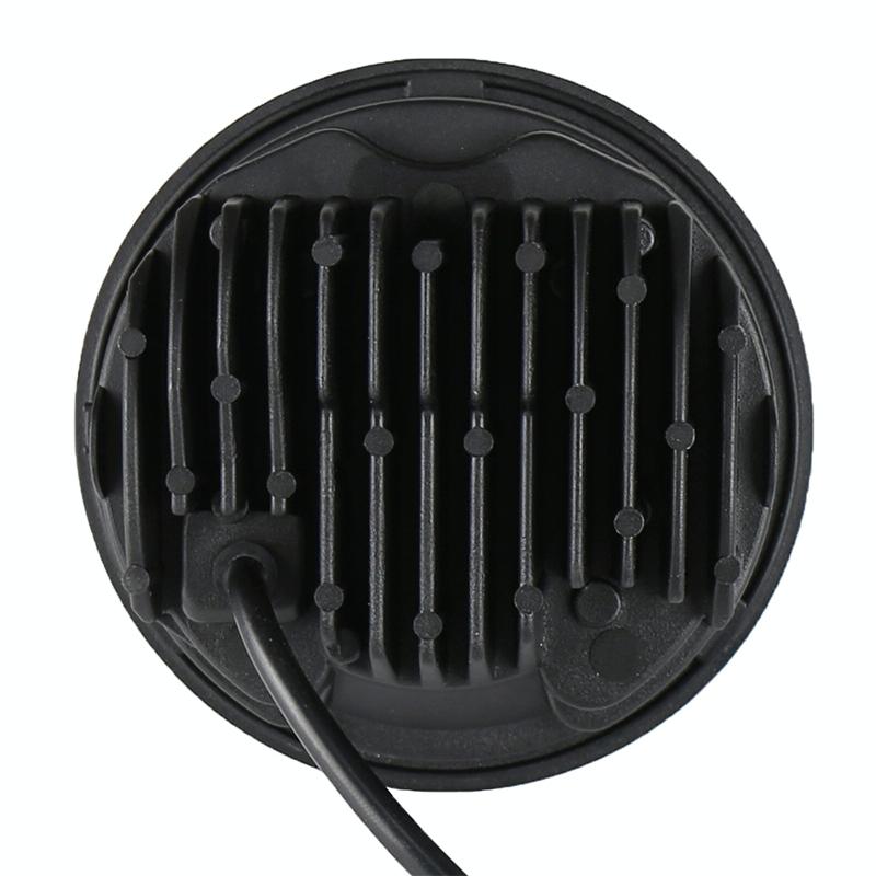 5.75 Inch DC12V 6000K-6500K 40W Car LED Headlight for Harley | Black