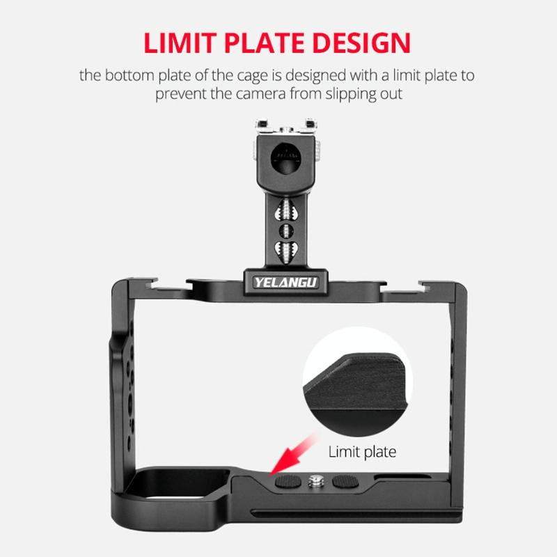 Sony Alpha 7C Video Cage Stabilizer Kit with Handle