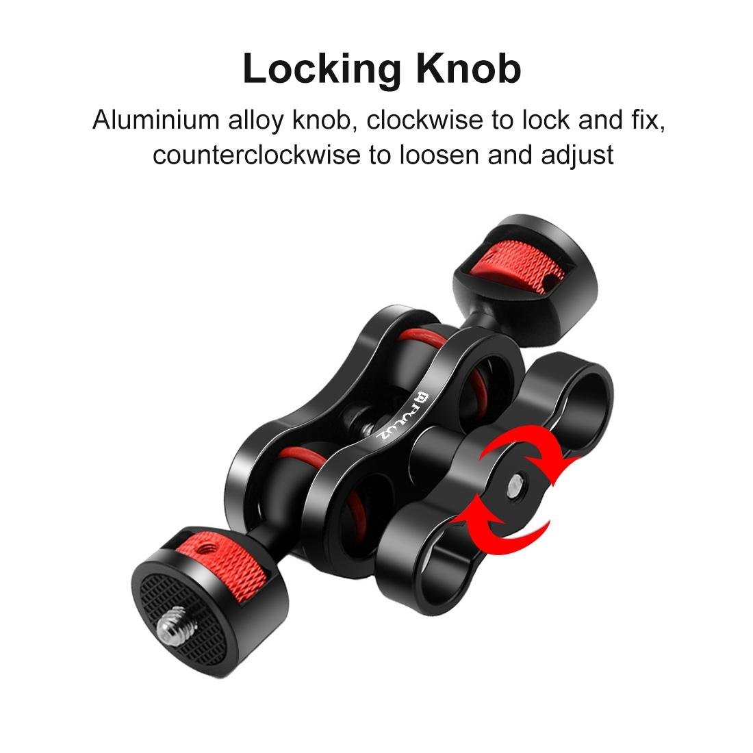 Universal Magic Arm | Ball Head Mount | Black