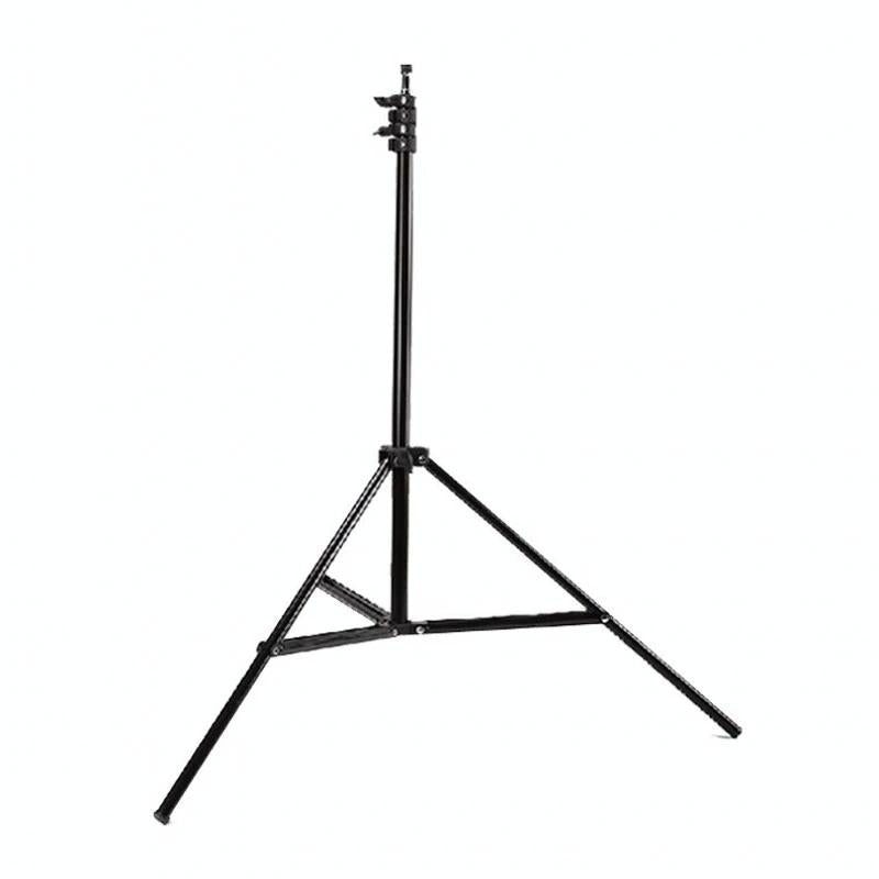 Aluminum Light Stand for Studio Flash | 1.9M Height | Black