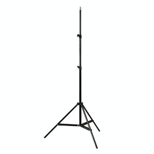Aluminum Light Stand for Studio Flash | 1.9M Height | Black