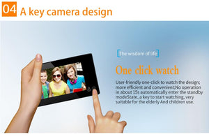 4.3" Security Camera Door Peephole | One-Key Watch | Black