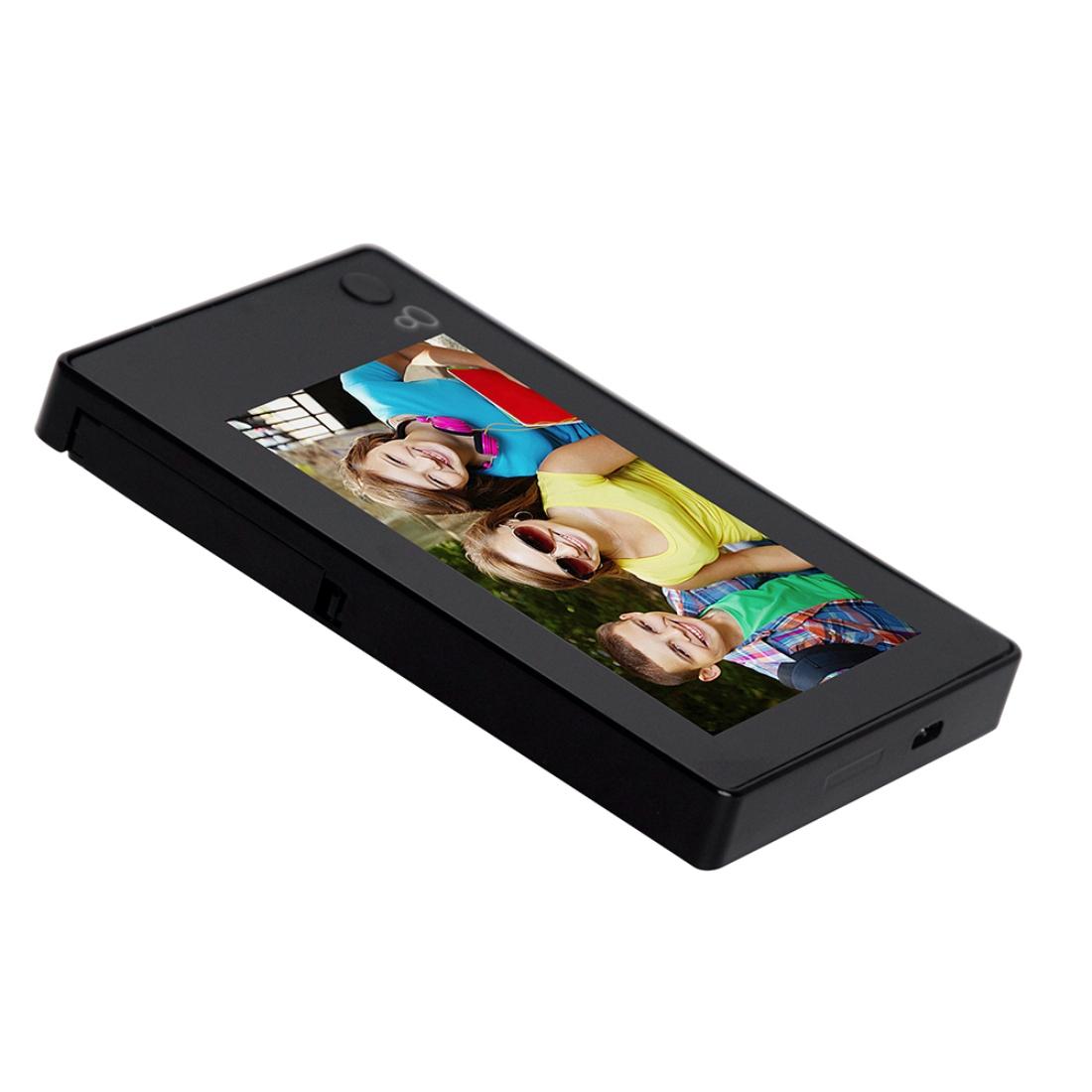 4.3" Security Camera Door Peephole | One-Key Watch | Black