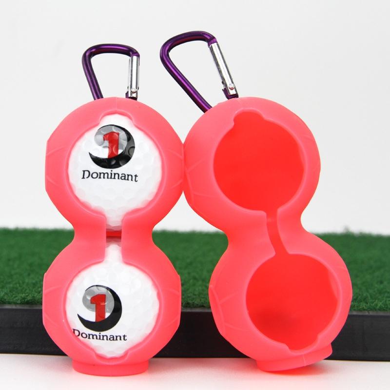 2-Pack Golf Silicone Double-Ball Protection Sleeves | Black