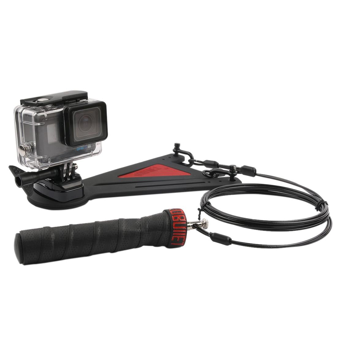 360° Selfie Mount for Action Cameras with Flex Clamp