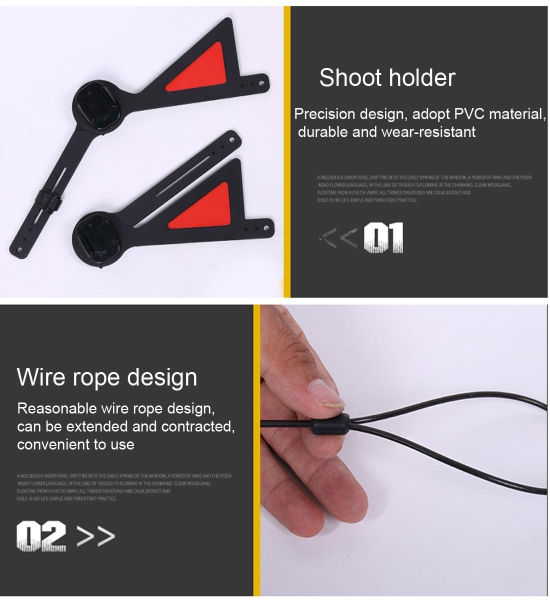 360° Selfie Mount for Action Cameras with Flex Clamp