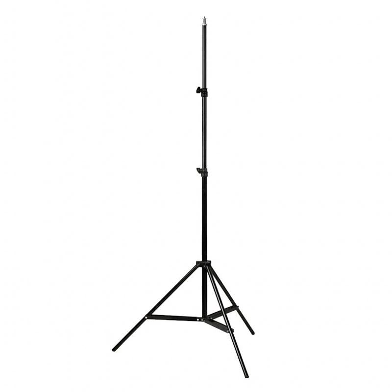 Aluminum Light Stand for Studio Flash | 2.8M Height | Black