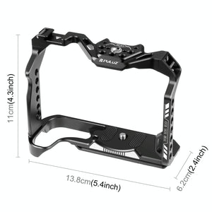 Metal Camera Cage for Canon EOS R10 | Stabilizer Rig | Black