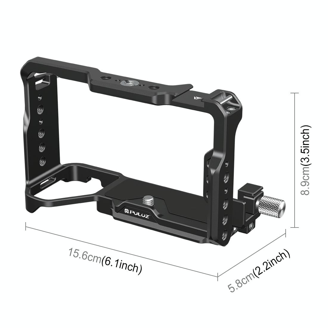 Sony A7CM2 / 7C II / 7CR Metal Camera Cage Stabilizer | Black