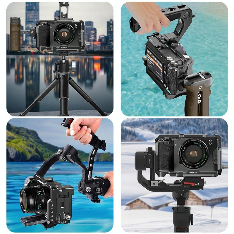 Sony A7CM2 / 7C II / 7CR Metal Camera Cage Stabilizer | Black