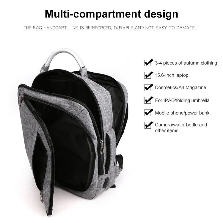 Multifunctional Oxford Laptop Backpack | CXS-620 | Black