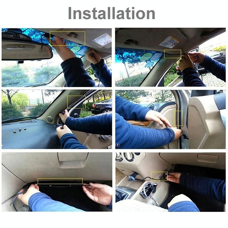 Full HD 1080P Car DVR Camera | With 2.45" IPS Screen & 170° Wide Angle View