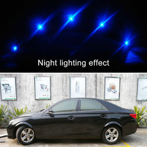 2 Pcs 58cm Car Stickers | Rubber Round Arc Strips | Fender Flares Wheel Eyebrow Decal Sticker | Black