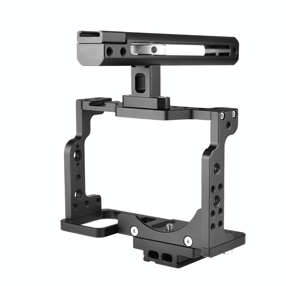 Video Camera Cage Stabilizer with Handle for Nikon Z6 / Z7 | Black
